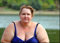 plump woman pics depositphotos plump woman sitting near river stock photo